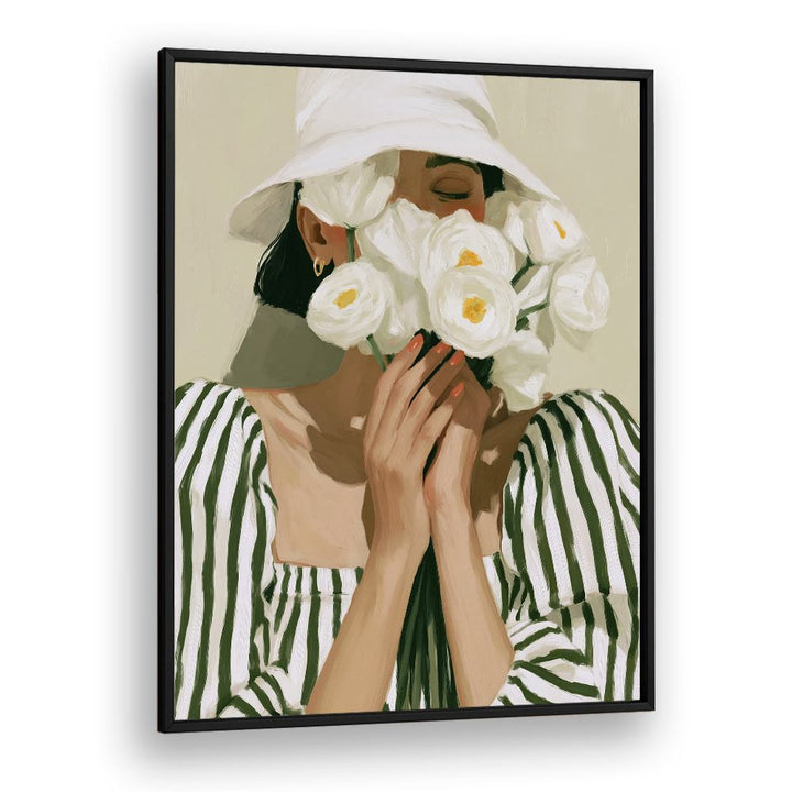 WHITE HAT RANUNCULUS