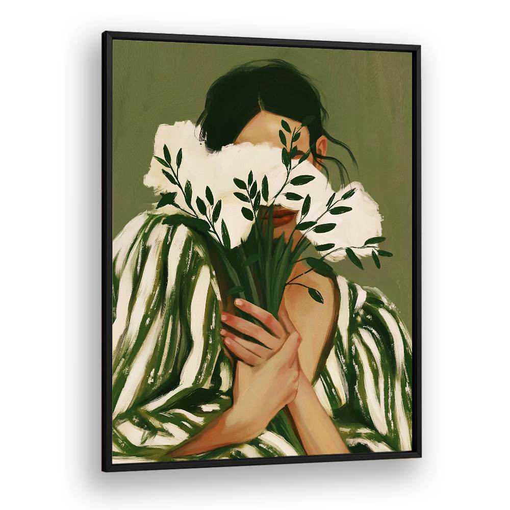 EMERALD GREEN WALL ART