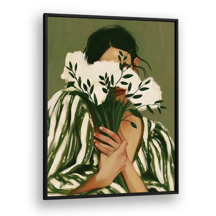 EMERALD GREEN WALL ART