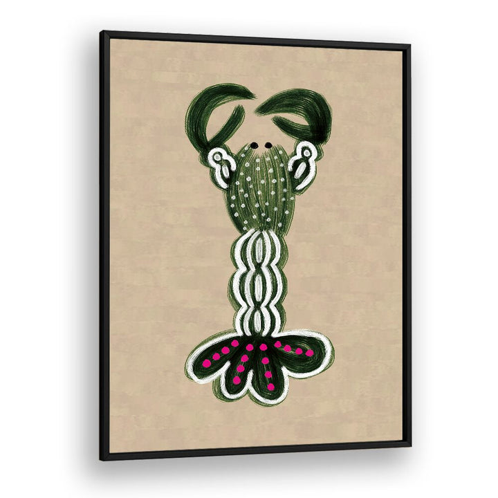 Colorful Green Lobster Kitchen Posters add charm and style to any culinary space, perfect for seafood lovers.