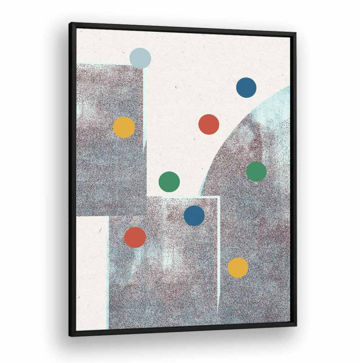 RETRO DOTS NO.1 , GEOMETRIC ART PRINTS
