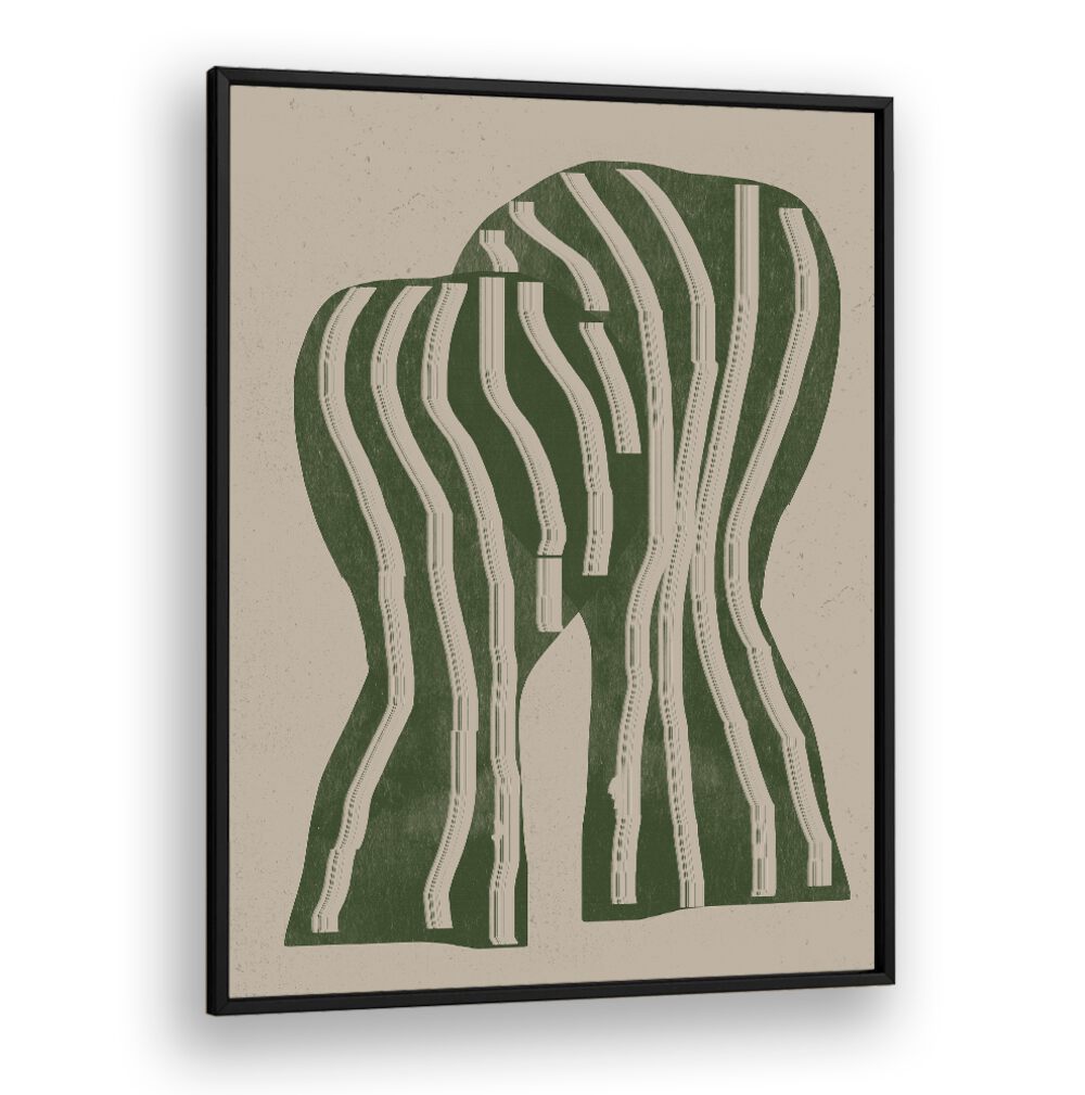 Stylish ABSTRACT KISS, ABSTRACT PAINTINGS artwork, blending emotion and connection for a captivating decor piece.