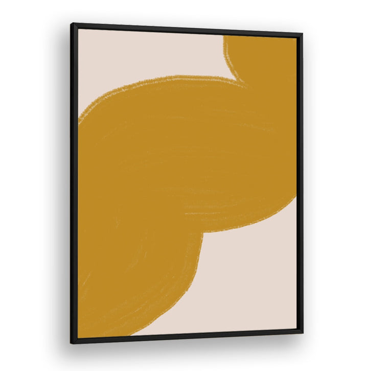 MUSTARD SHAPE ORGANIC , ABSTRACT PAINTINGS