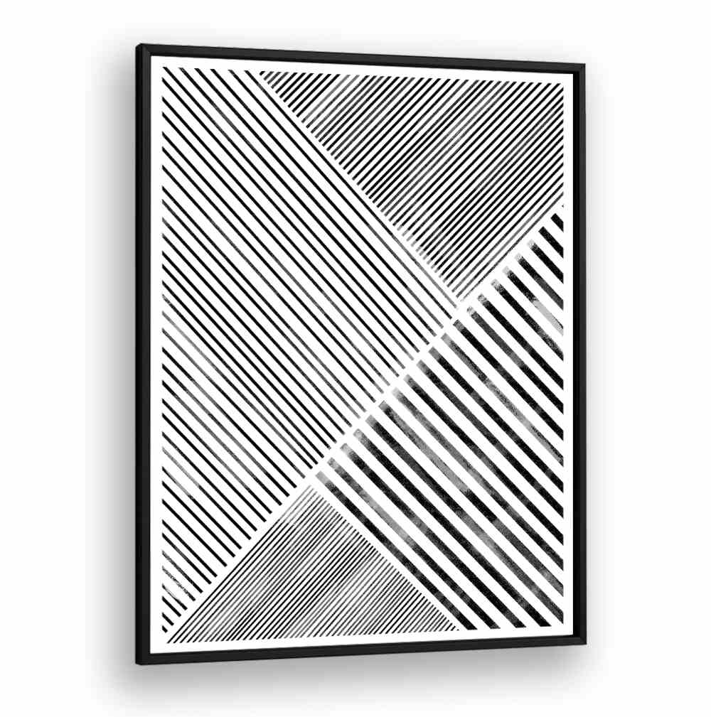 Stylish BLACK AND WHITE LINE ART, GEOMETRIC ART PRINTS for modern decor, adding elegance to any living space.