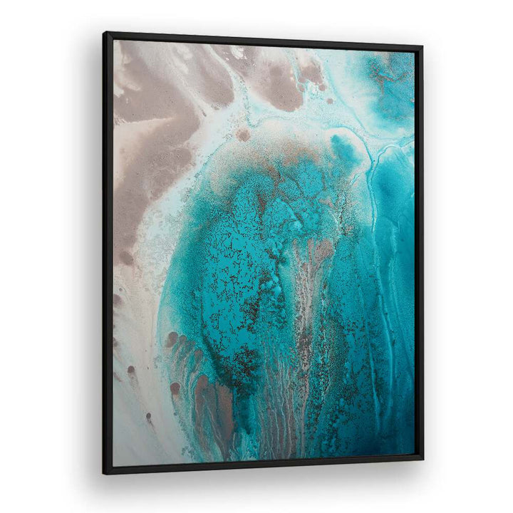 Vibrant CORAL SEA FLOW, ABSTRACT PAINTINGS bring the beauty of nature to your space with fluid colors and forms.