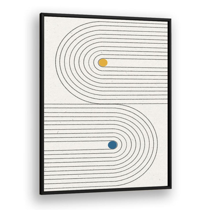 SIMPLE BLANCE DOTS , BOHO ART PAINTINGS