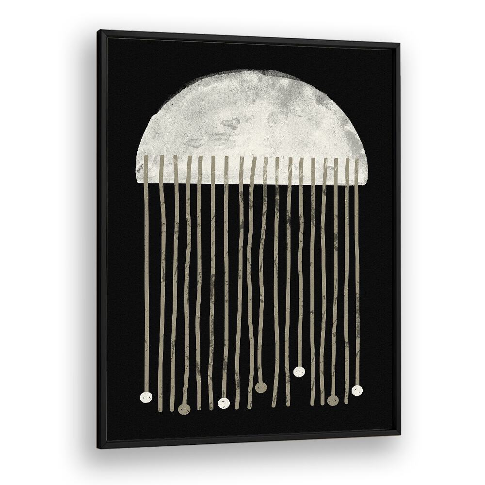 Stylish MIDNIGHT WHISPERS ABSTRACTION, GEOMETRIC ART PRINTS featuring abstract shapes, perfect for modern decor.