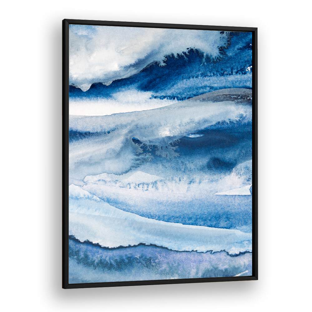NATUREFORCE, ABSTRACT PAINTINGS feature soothing blue waves that enhance any space with tranquility and style.
