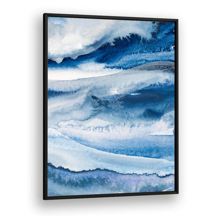 NATUREFORCE, ABSTRACT PAINTINGS feature soothing blue waves that enhance any space with tranquility and style.