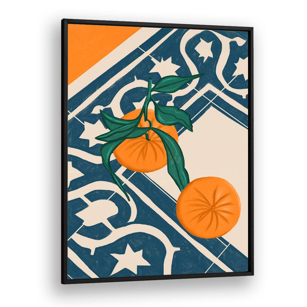 Vibrant SUMMER MANDARINS, KITCHEN POSTERS brighten up your kitchen with fresh color and zest for summer.