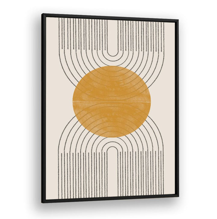 Stylish ARCH COMPOSITION NO I., BOHO ART PAINTINGS featuring warm tones and elegant lines, perfect for home decor.