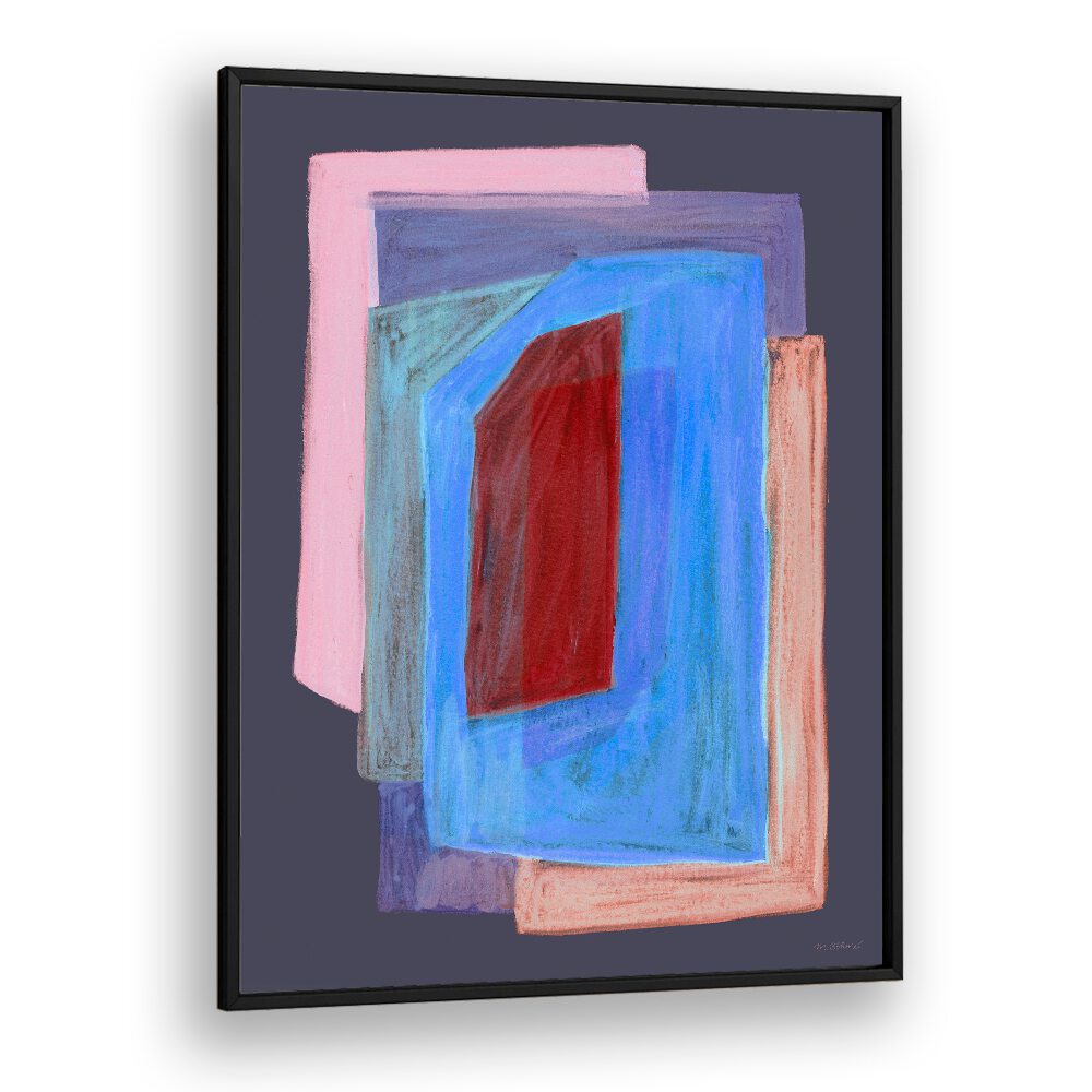 CHALKS AND SHAPES II , GEOMETRIC ART PRINTS