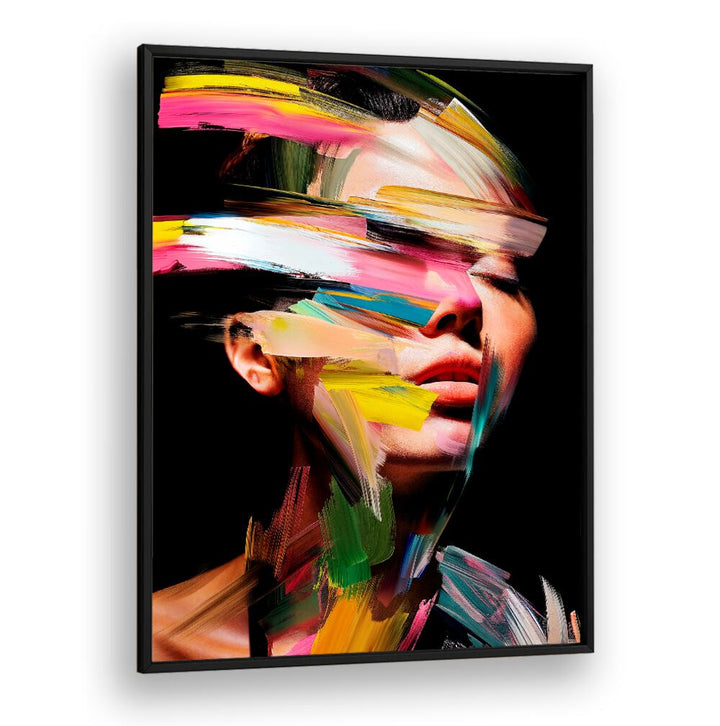 FACELESS VIII , ABSTRACT PAINTINGS