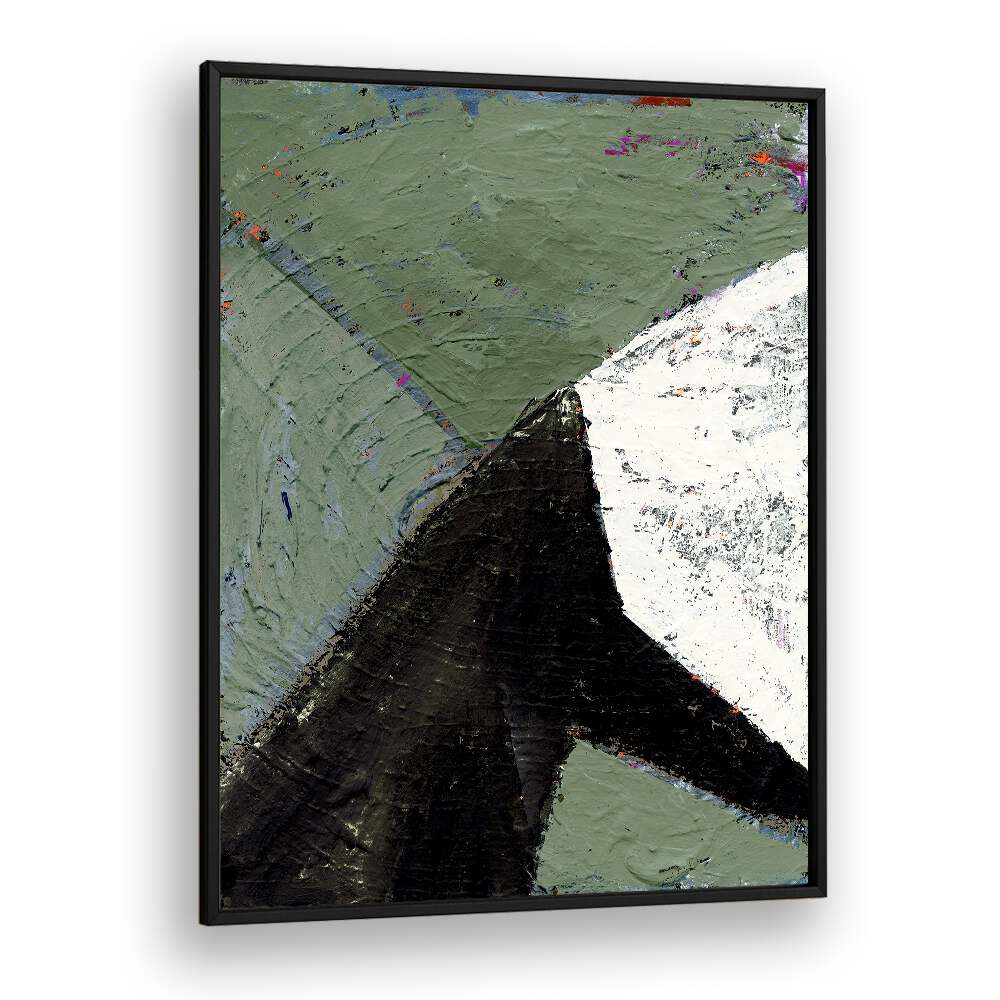 Sleek and modern, the CONVERGENCE, ABSTRACT PAINTINGS showcases bold colors and textures for contemporary decor.