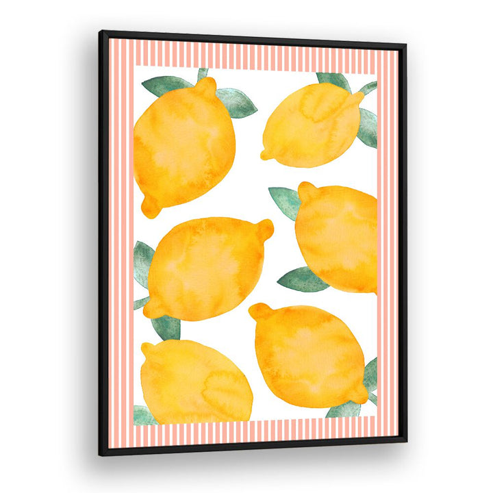 Brighten your kitchen with LEMON VINTAGE, KITCHEN POSTERS featuring vibrant lemons and charming design elements.