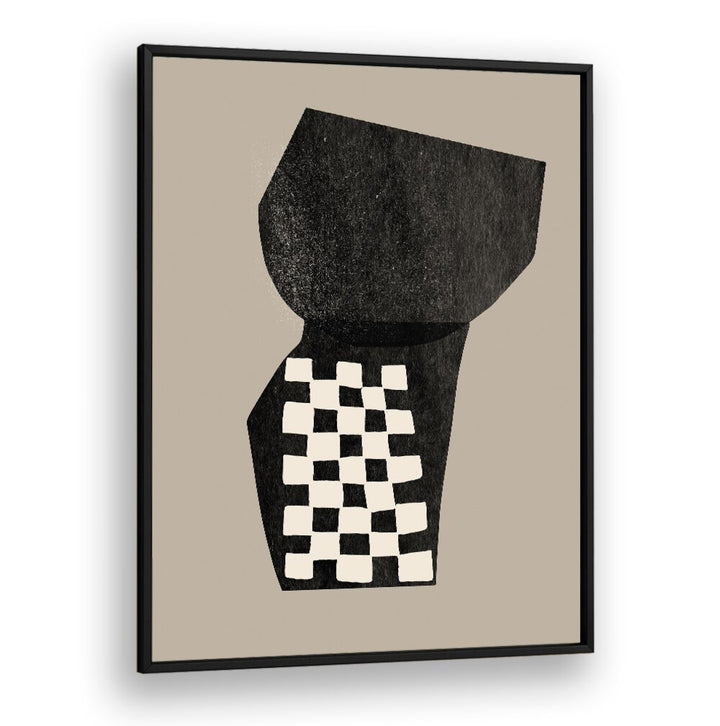 Elegant MODERN BLOCK SHAPES II, ABSTRACT PAINTINGS featuring bold geometric designs to enhance any decor.