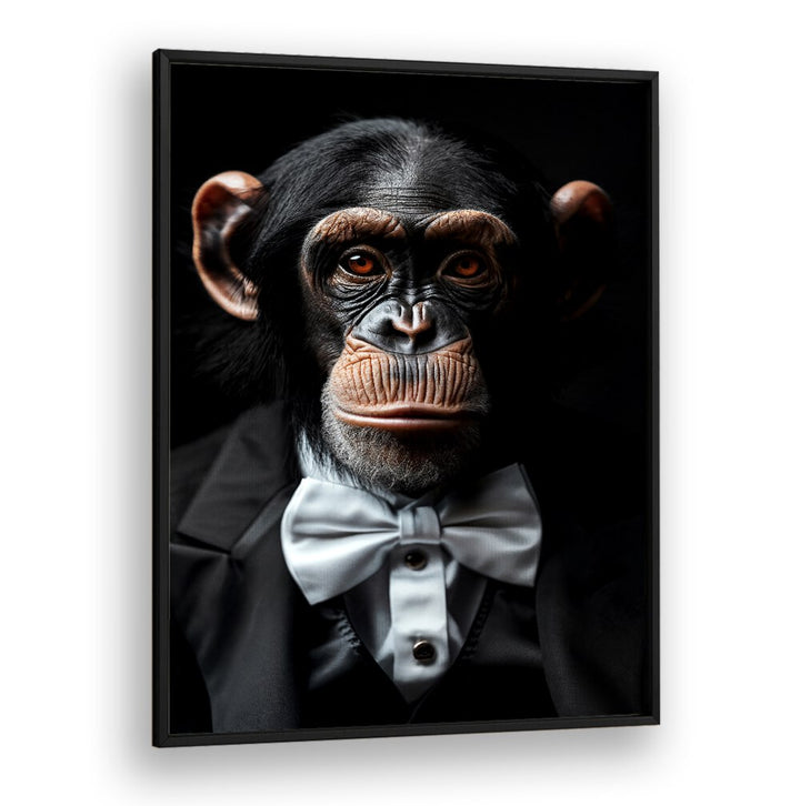 WILD SUITS - CHIMPANZEE , ANIMAL PAINTINGS