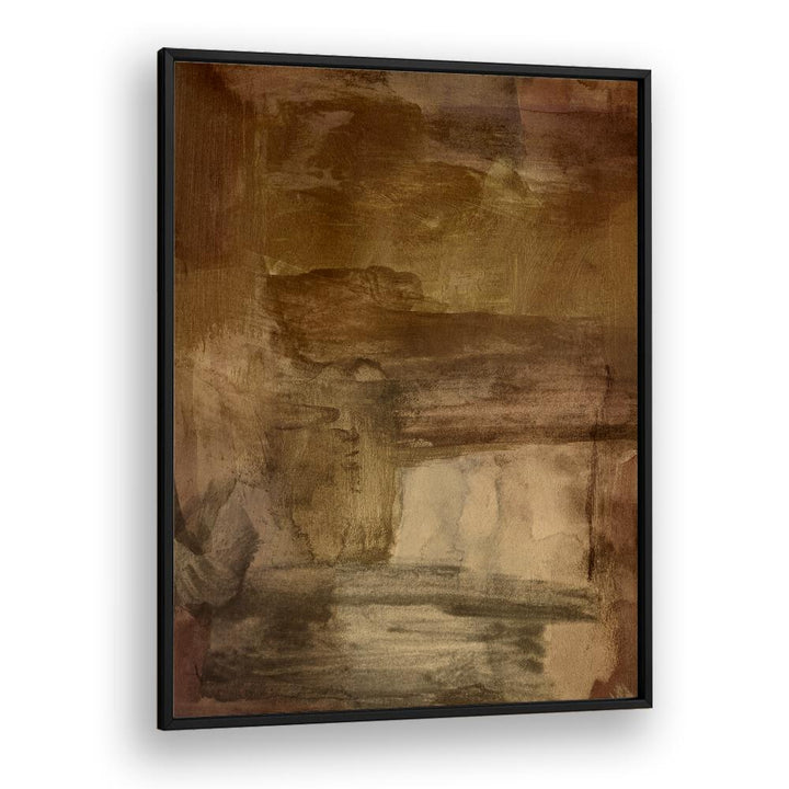 Warm, earthy tones blend beautifully in YESTERDAYS WISHES II, ABSTRACT PAINTINGS, perfect for elegant decor.