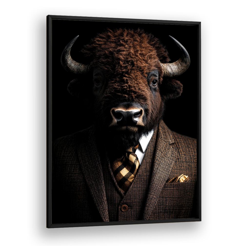 WILD SUITS - BISON , ANIMAL PAINTINGS