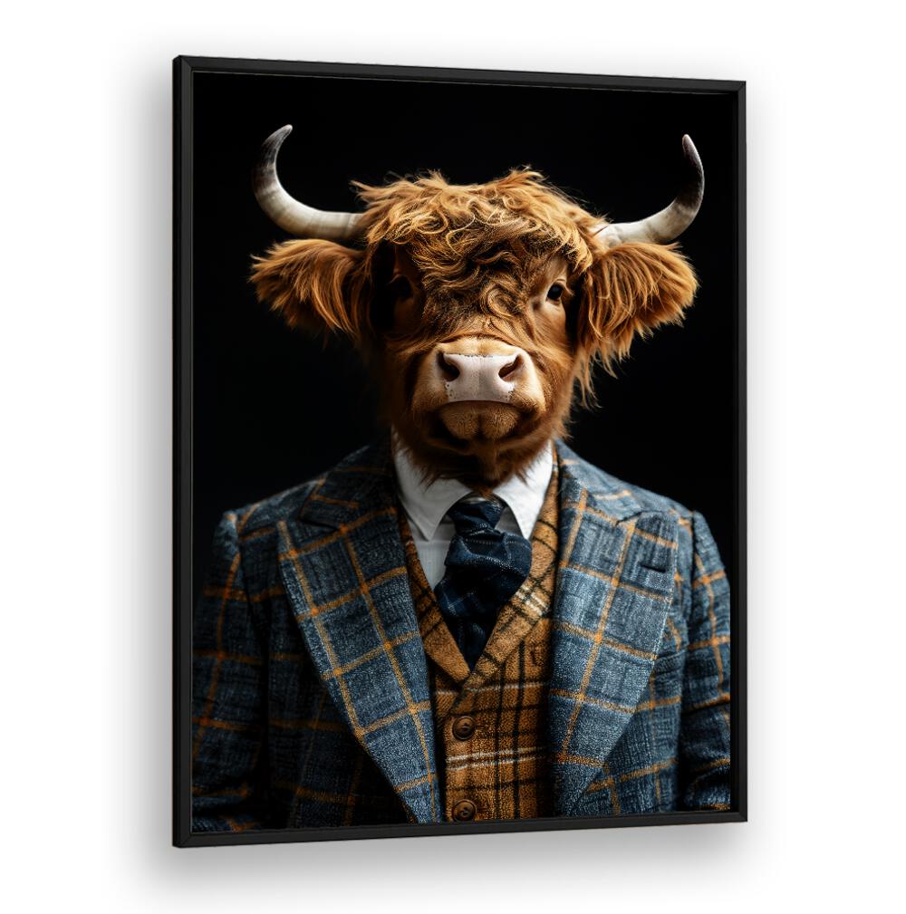 WILD SUITS - HIGHLAND CATTLE , ANIMAL PAINTINGS
