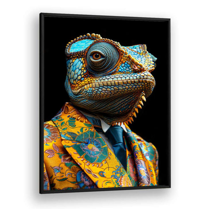 WILD SUITS - CHAMELEON , ANIMAL PAINTINGS