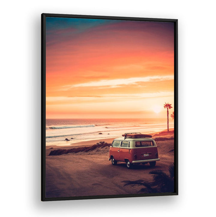 VAN SUNSET , CAR POSTERS