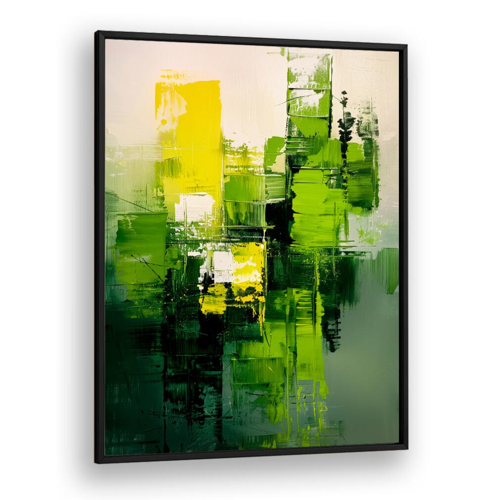 CONTEMPORART - MATCHA IV , ABSTRACT PAINTINGS