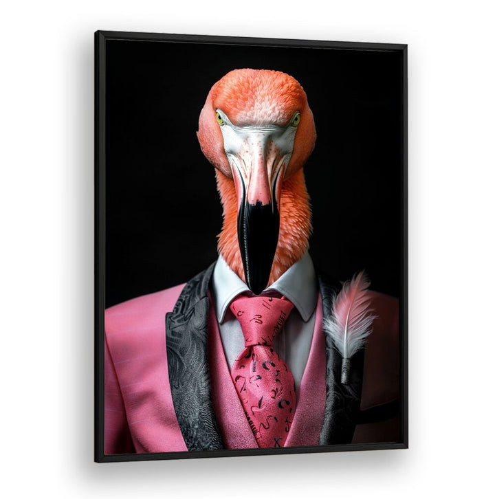 WILD SUITS - FLAMINGO , ANIMAL PAINTINGS
