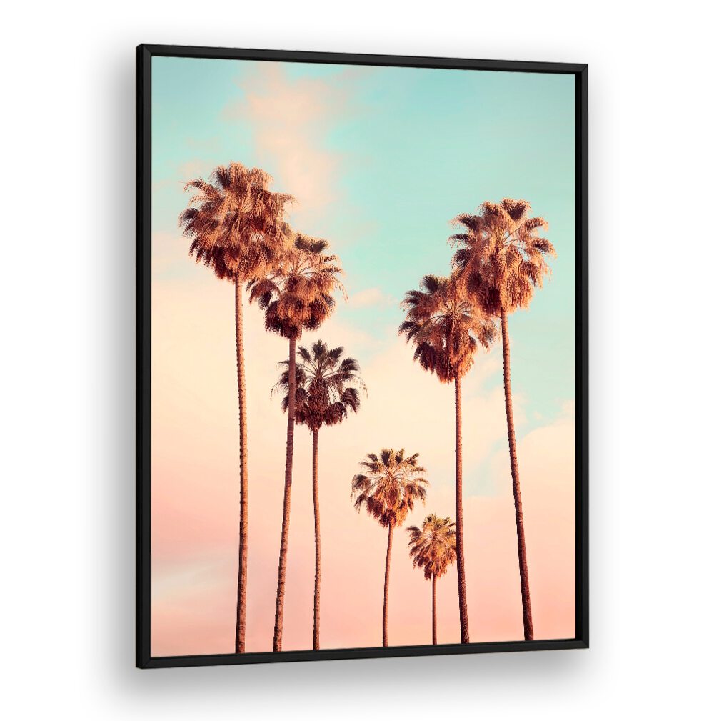 Stunning WESTWOOD PALM TREES ,   , BEACH PAINTINGS for a tropical vibe in your garden or patio by Philippe HUGONNARD.