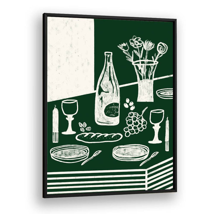 Stylish GREEN HARMONIA Kitchen Posters enhance your culinary space with artful designs and serene aesthetics.