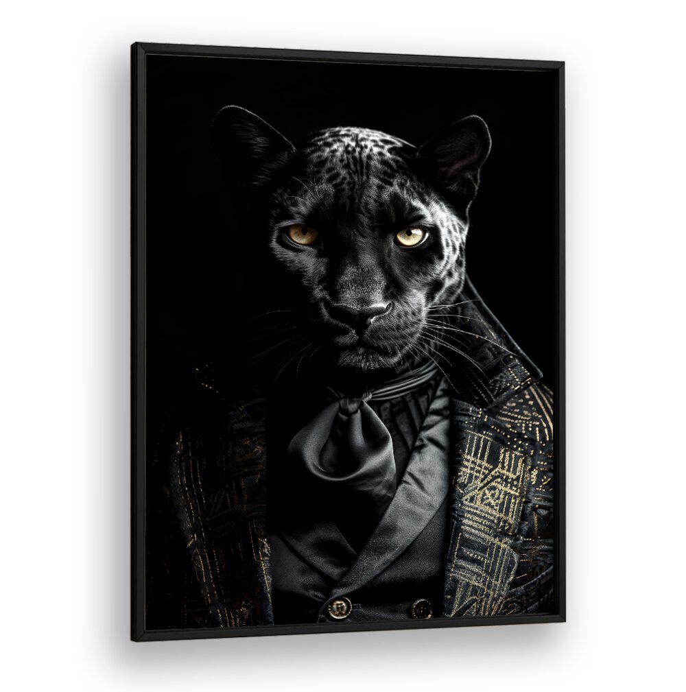 WILD SUITS - BLACK PANTHER , ANIMAL PAINTINGS