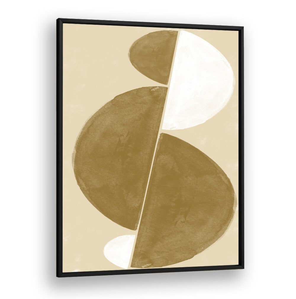 Stylish INTERACTION BALANCE NO. III, GEOMETRIC ART PRINTS, featuring harmonious colors and shapes for modern decor.