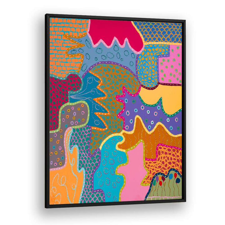 COLOUR WARMS THE SOUL , PATTERN ART PRINTS