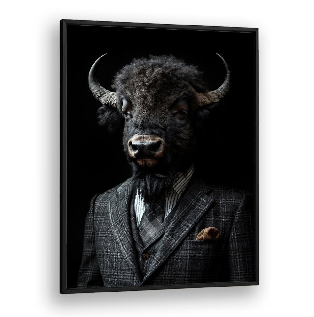 WILD SUITS - BUFFALO , ANIMAL PAINTINGS