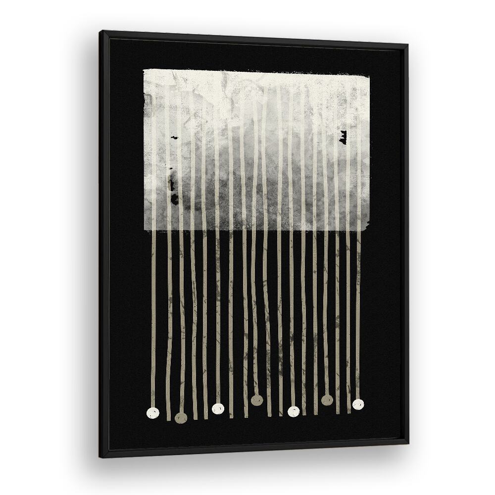 Modern geometric art print featuring bold symmetry in the MIDNIGHT ESCAPE ABSTRACTION collection. Perfect for any space.