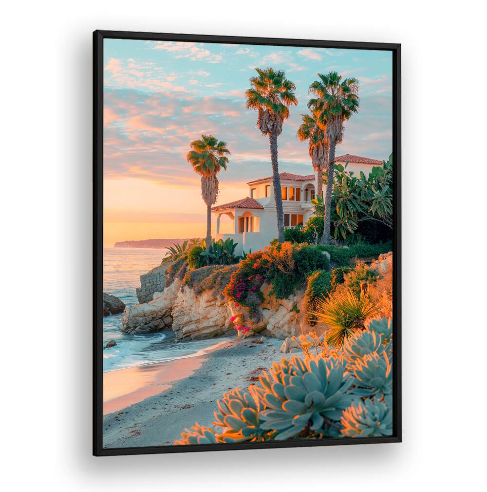 LAGUNA SUNSET, BEACH PAINTINGS by Philippe Hugonnard showcase vibrant colors and serene coastal beauty for your decor.