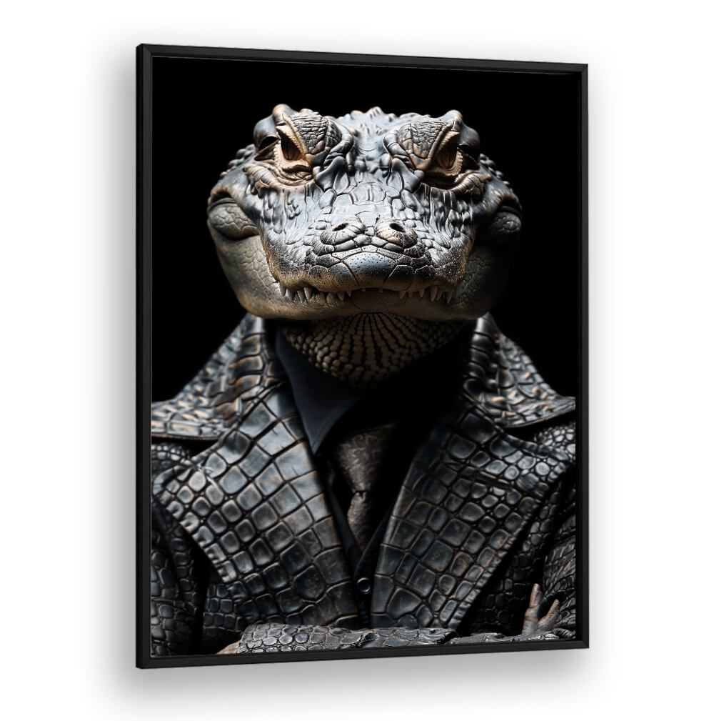 WILD SUITS - CROCODILE , ANIMAL PAINTINGS