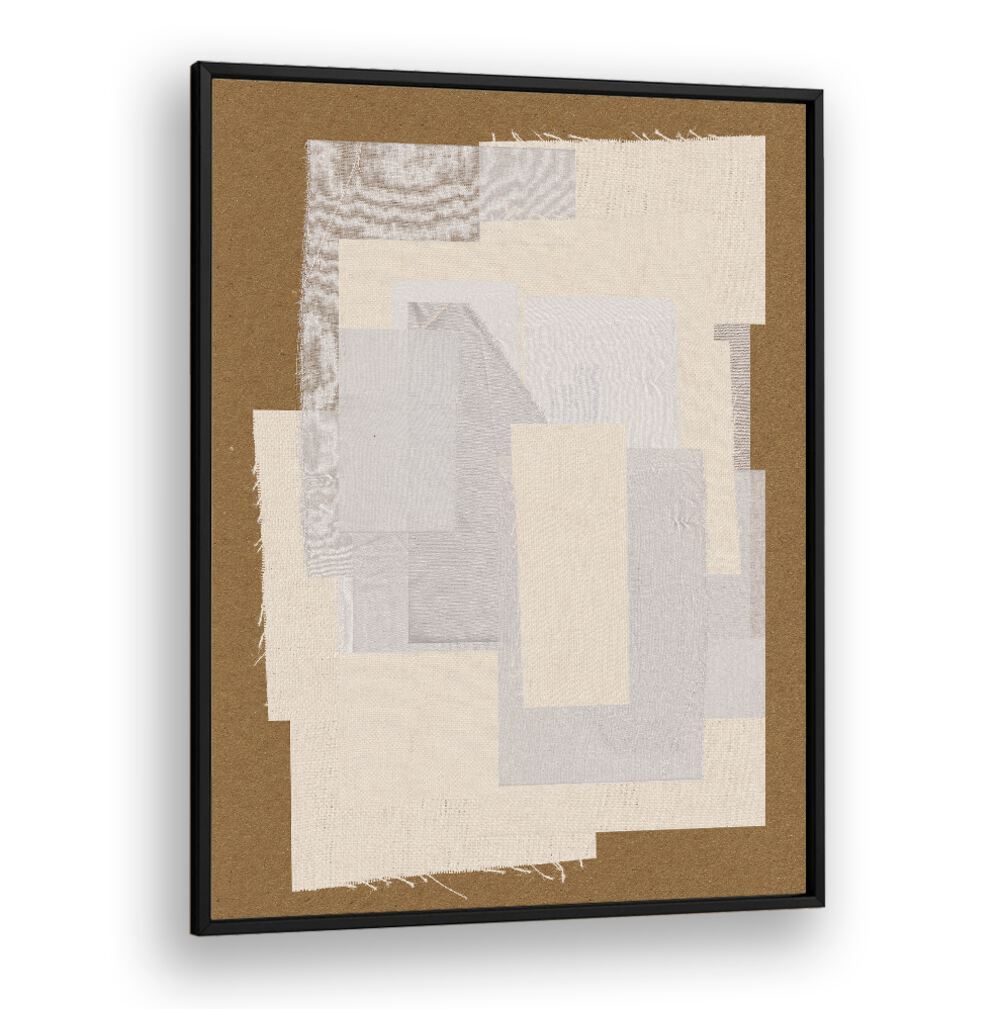 Transform your space with FABRIC PATTERN COLLAGE NO.VI, ABSTRACT PAINTINGS—modern art for vibrant living.