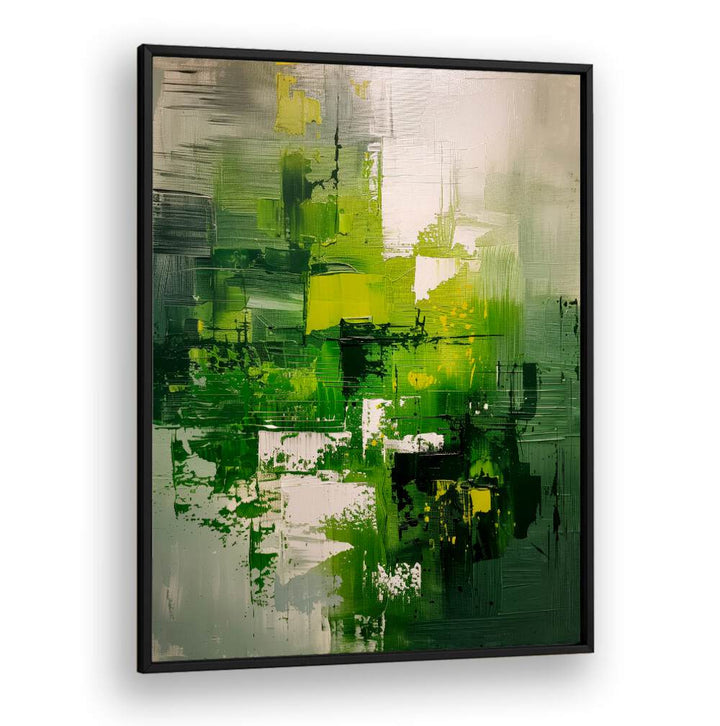 CONTEMPORART - MATCHA III , ABSTRACT PAINTINGS