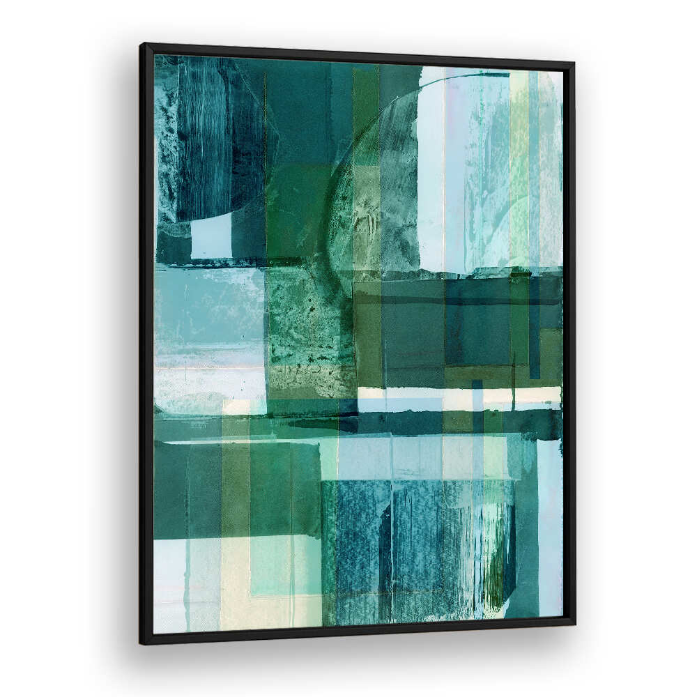 Captivating SHADES BLUE AND NEUTRAL II, ABSTRACT PAINTINGS blend rich blues and soothing neutrals for a harmonious space.