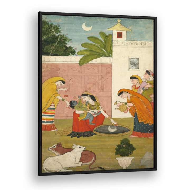 CHANDRA , INDIAN ART PAINTINGS