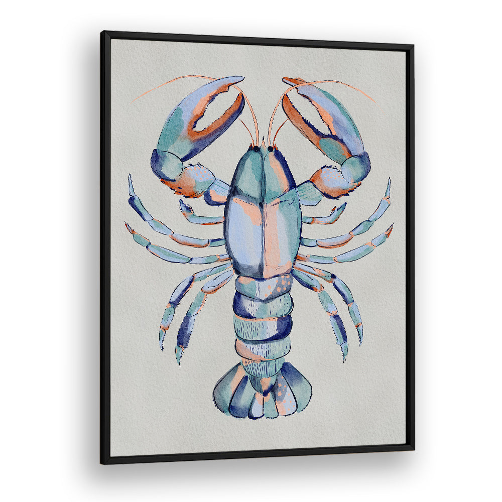 WATERCOLOR BLUE LOBSTER