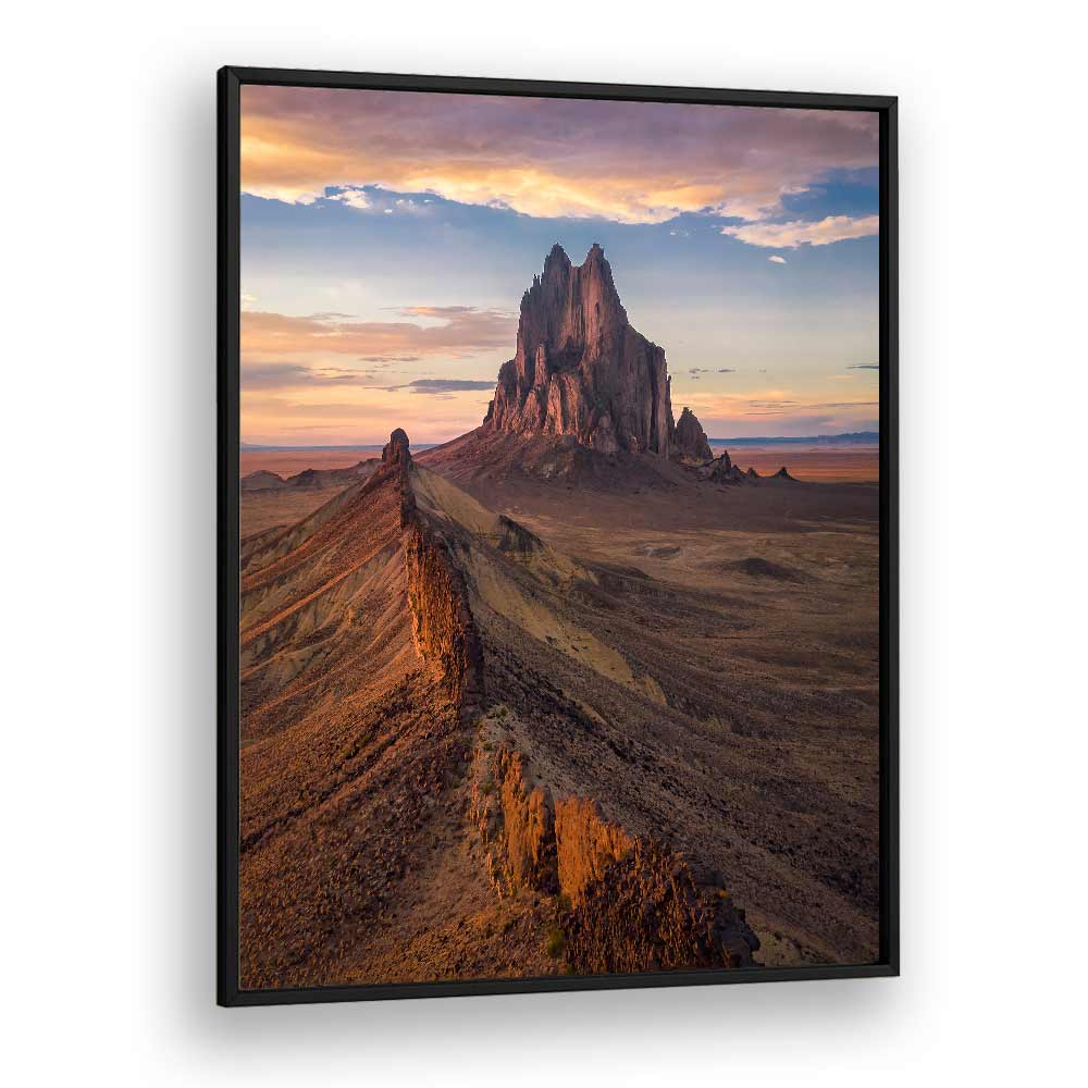 SHIPROCK BY MICHAEL ZHENG , LANDSCAPE PHOTO PRINTS