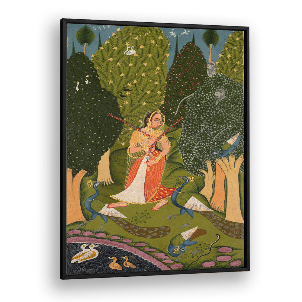 VIRAHINI , INDIAN ART PAINTINGS