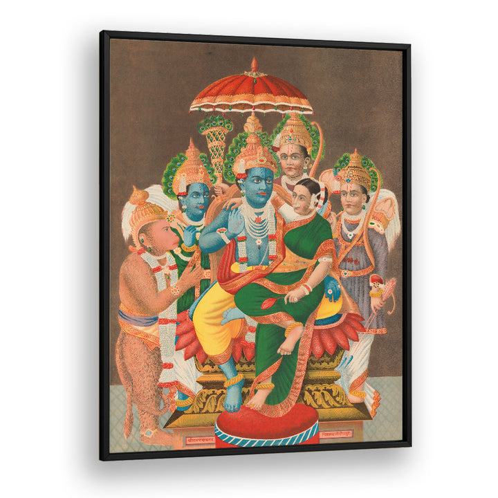 RAM PANCHAYATAN , INDIAN ART PAINTINGS
