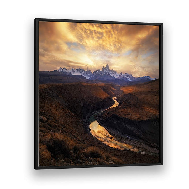 VIEW FROM THE GORGE BY YAN ZHANG , LANDSCAPE PHOTO PRINTS