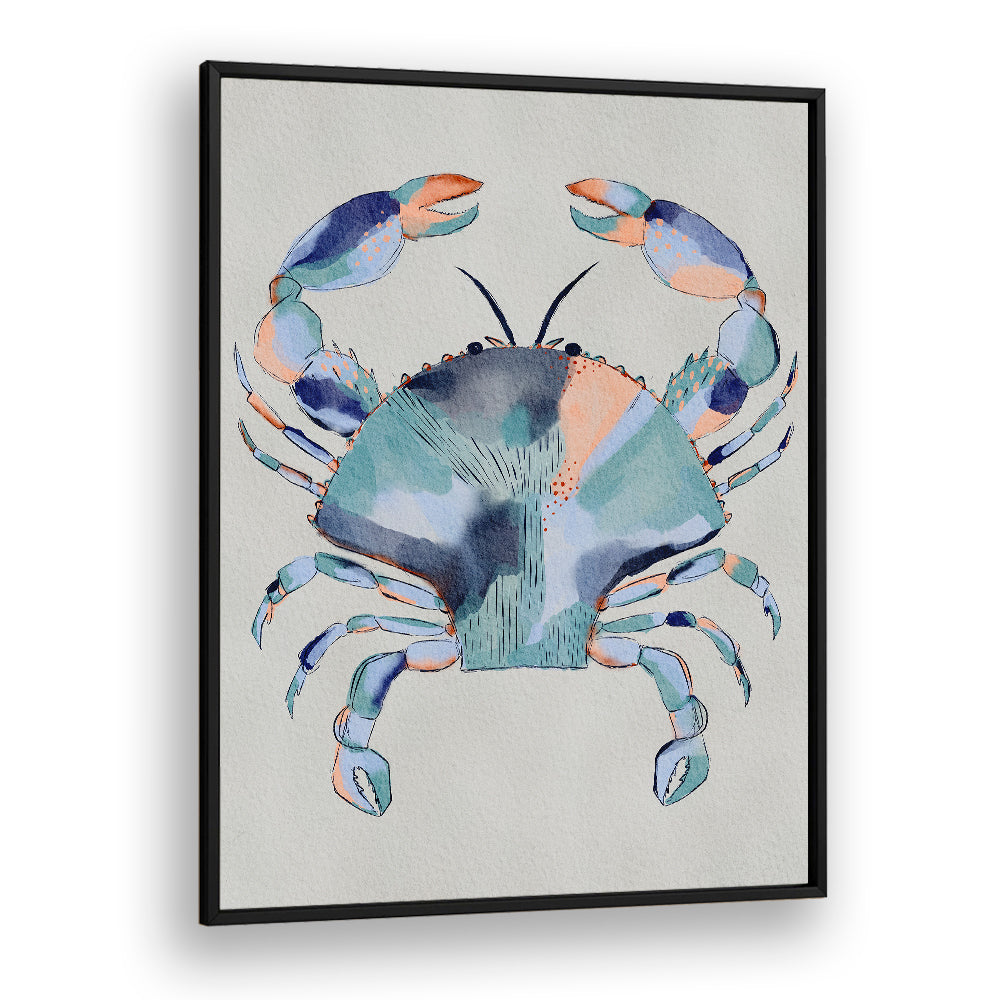 COASTAL BLUE CRAB PAINTING