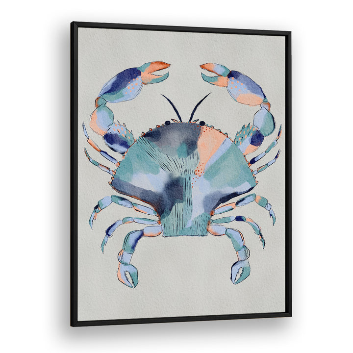 COASTAL BLUE CRAB PAINTING