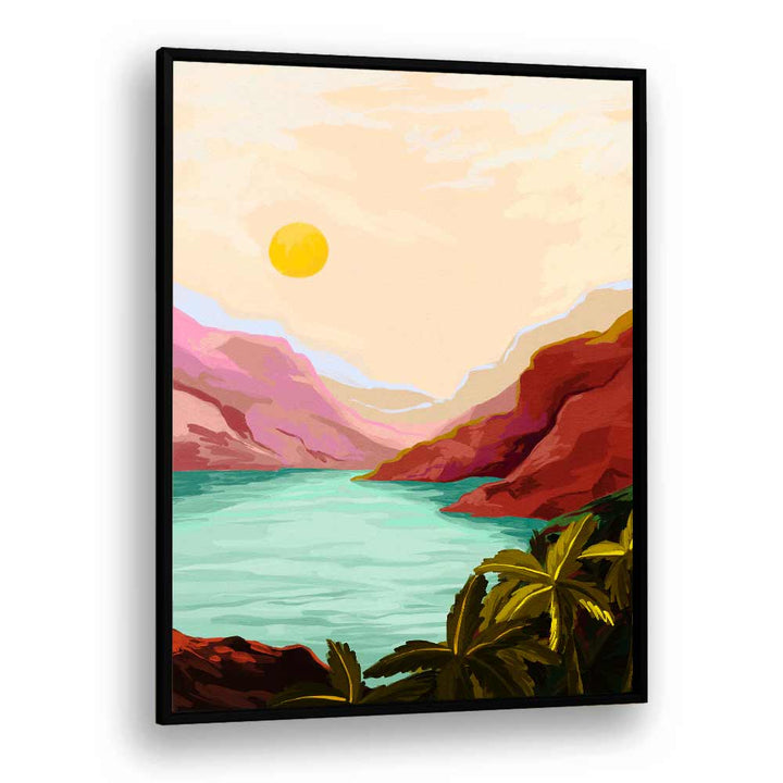 SUNNY PARADISE BY GOED BLAUW, LANDSCAPE ART PRINTS