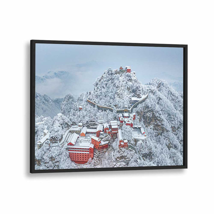 WUDANG MOUNTAIN AFTER SNOW BY SIMOON , LANDSCAPE PHOTO PRINTS